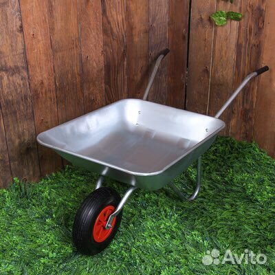 Тачка садовая,строительная,новая 90 кг,65 литров