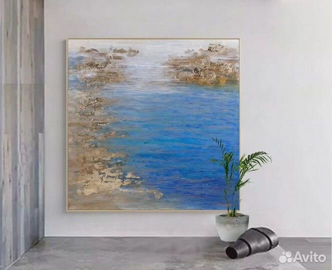 Современная картина маслом Абстракция