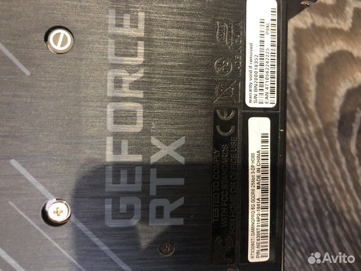 Видеокарта rtx 3060 ti no lhr