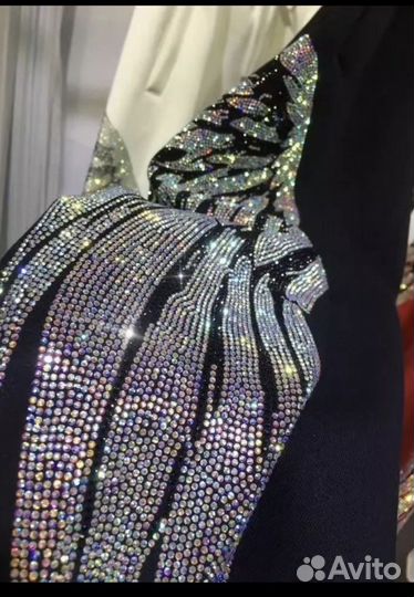 Брюки со стразами большого размера Турция.62-64