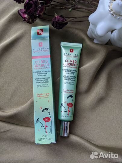 Erborian CC Red Correct 45ml новый