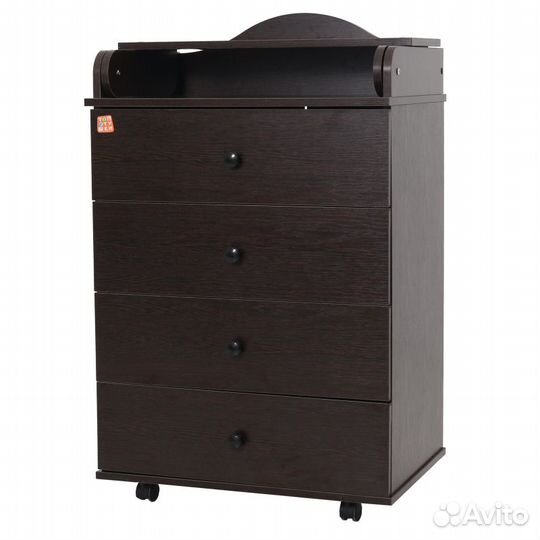 Пеленальный комод 4 ящика Топотушки Фортуна