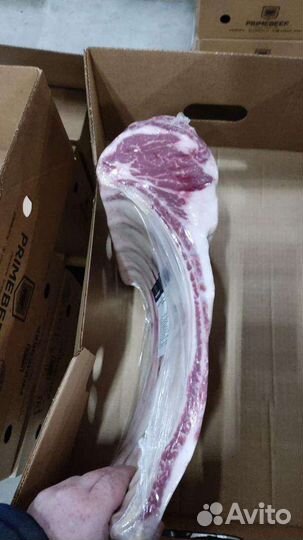 Стейк Спинной отруб Томагавк 3-4 ребра Rebeye