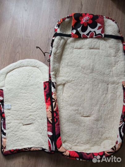 Конверт зимний на овчине