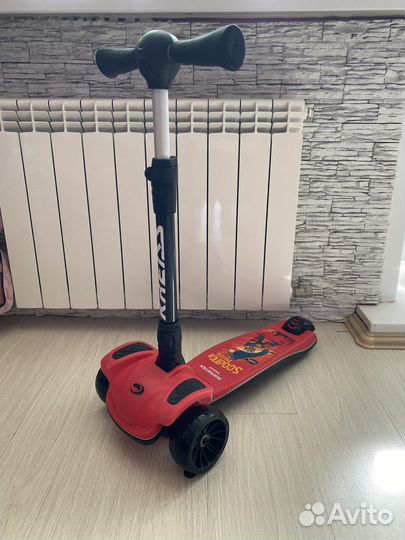 Самокат детский трехколесный kreiss premium