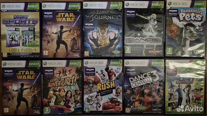 Игры для xbox 360 Kinect лицензия