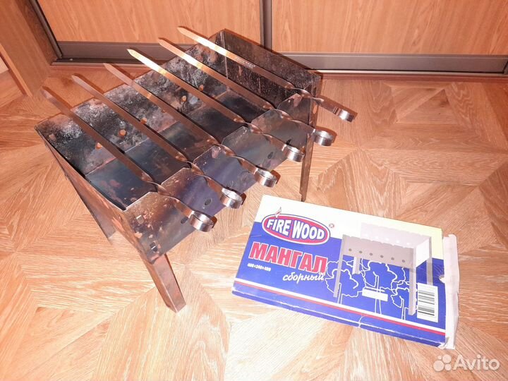 Мангал сборный firewood, 400х240х400