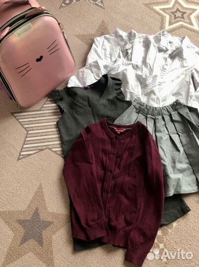 Школьная одежда для девочки 128