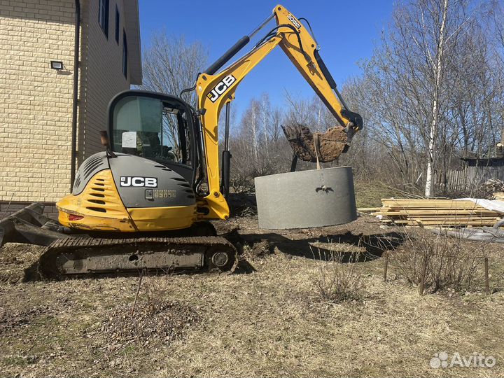 Услуги экскаватора Hyundai 3.5 т. Jsb 6.5 тонн