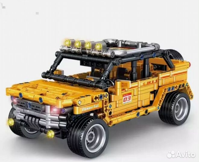 Конструктор Машина, арт. QL0498 (706 дет.)