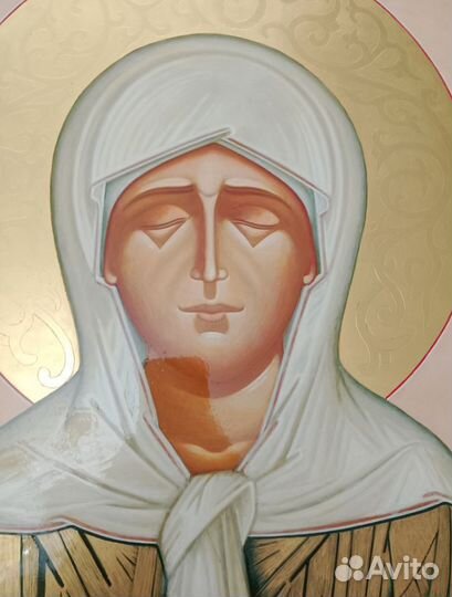 Икона Матроны Размер 80*60 см
