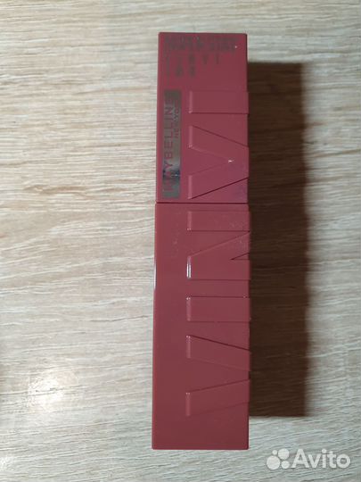 Maybelline super stay помада