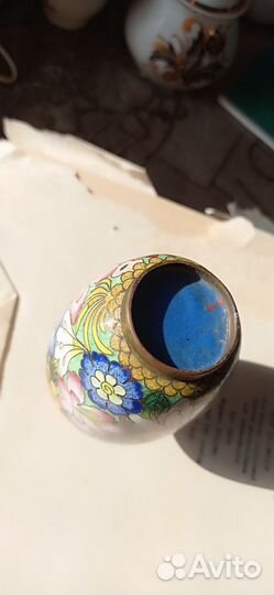 Ваза клуазоне