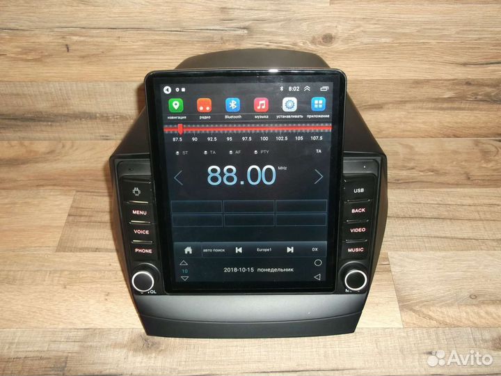 Магнитола Hyundai IX35 Android Tesla