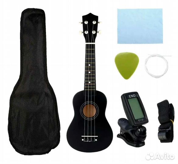 Укулеле черное