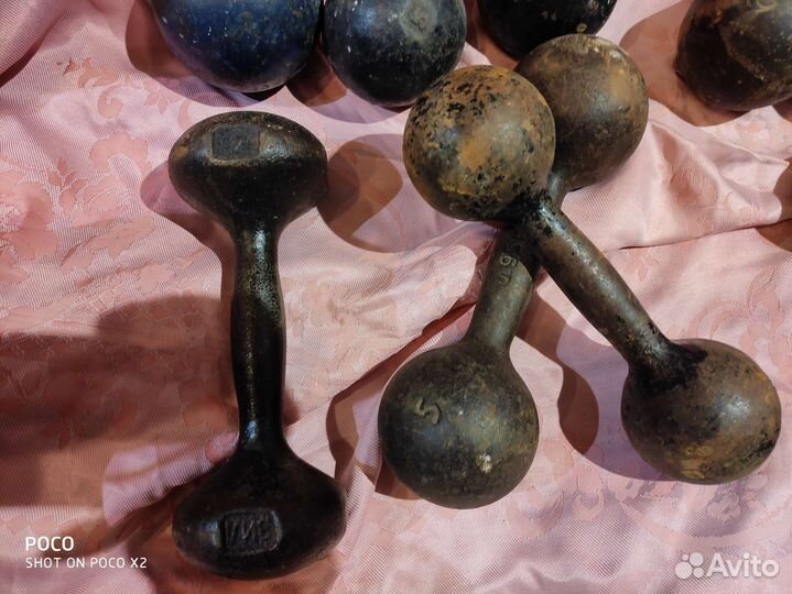 Гантели СССР зив