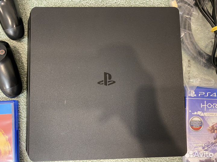 Sony PS4 1тб Slim v3 +2джоя +10игр