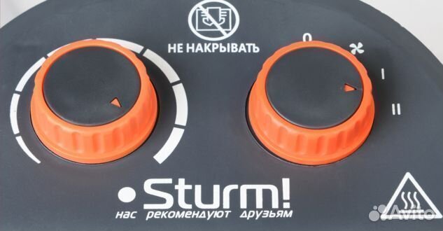 FH2001 Тепловентилятор Sturm, 2000Вт, 3реж, 2кВт