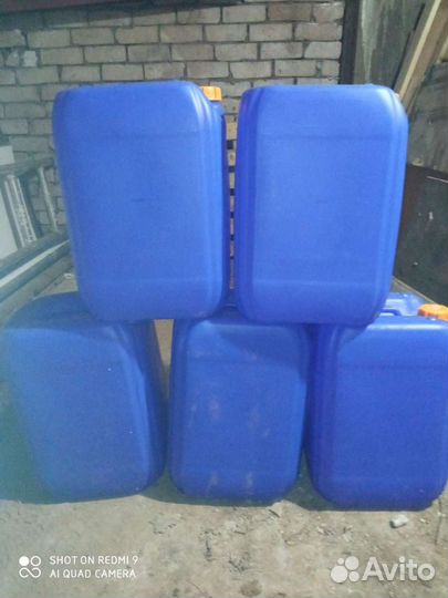 Канистры пластиковые бу 30 литров