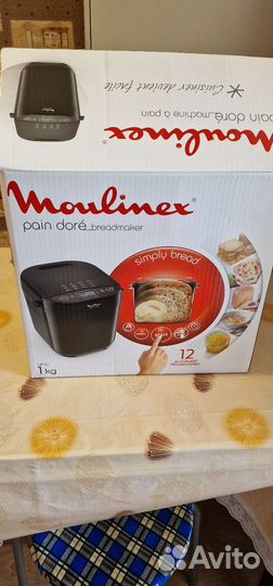 Хлебопечка moulinex