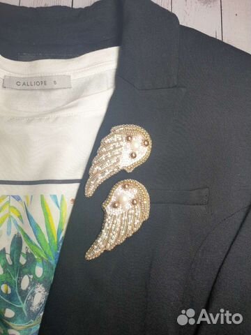 Брошь Крыло Ангела