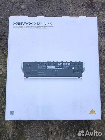 Микшер (пульт) Behringer X1222USB новый