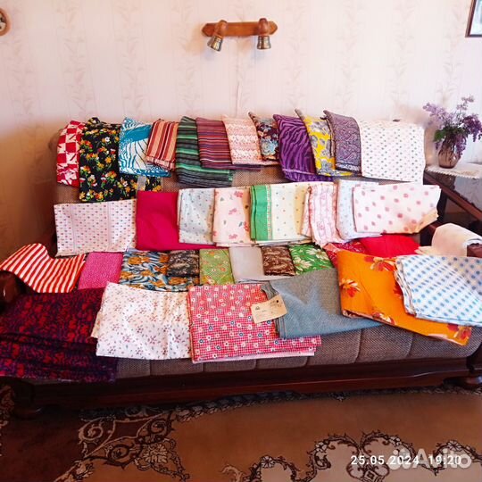 Отрезы ткани х/б