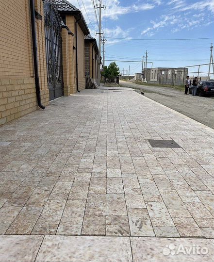 Укладка брусчатки