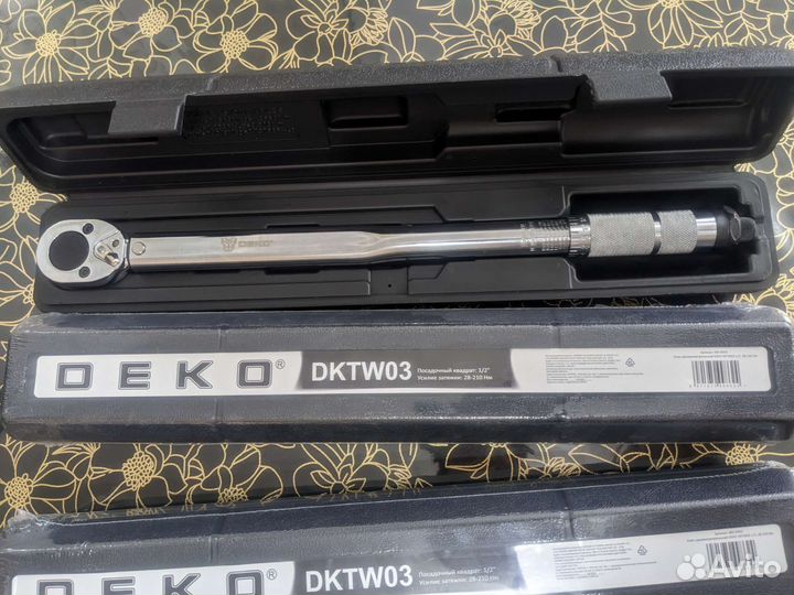 Динамометрический ключ 1/2