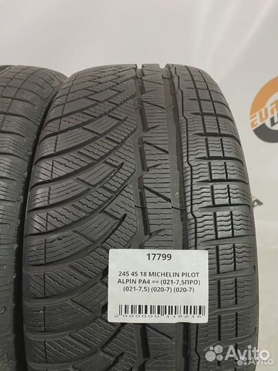 Michelin Pilot Alpin PA4 245/45 R18