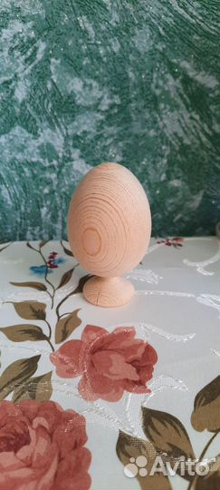 Яйцо деревянное заготовка