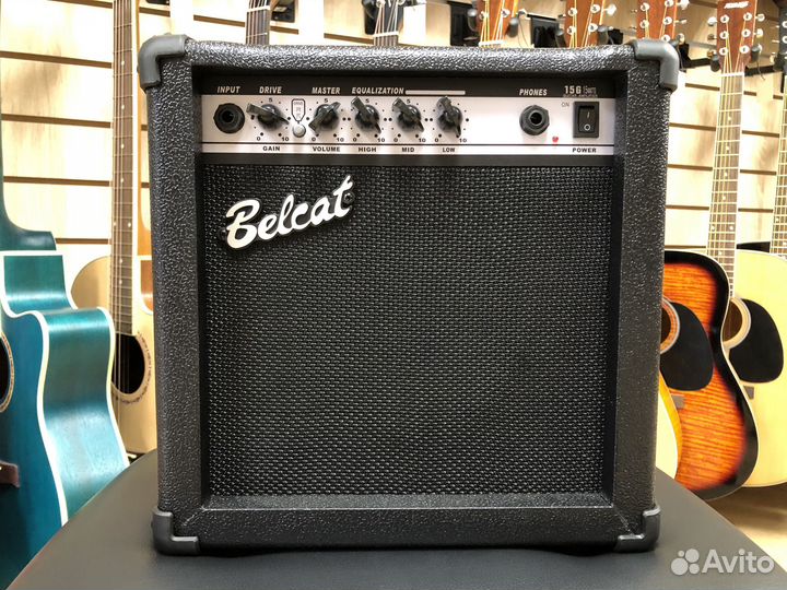 Гитарный комбоусилитель, Belcat 15G, 15Вт
