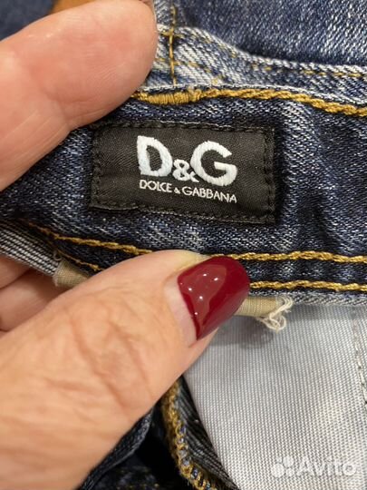 Джинсы женские 25 D&G б/у