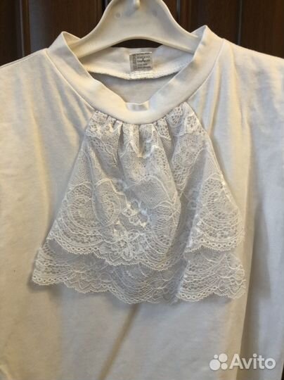 Блузка белая для девочек