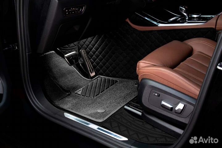 3D Коврики Haval Салон Багажник из Экокожи