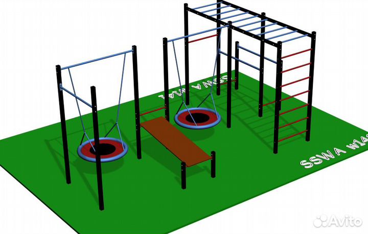 Спортивный комплекс для дома дачи и двора
