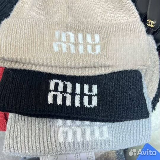 Шапка miu miu