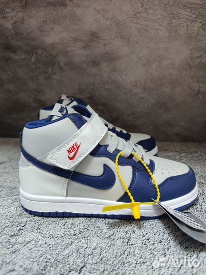 Кроссовки Nike air Jordan 1 на липучке р.31-35