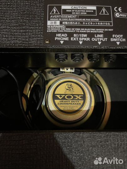 Комбоусилитель vox