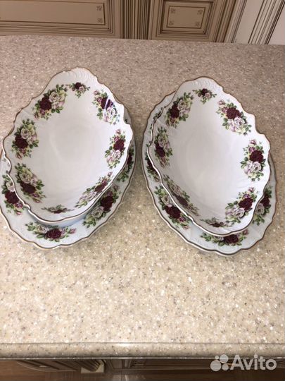 Набор Тарелки Bernadotte (Чехия ) как новые. Очень