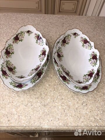 Набор Тарелки Bernadotte (Чехия ) как новые. Очень
