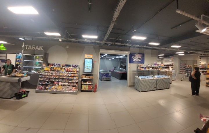 Торговая площадь в магазине 