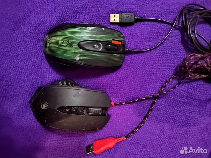 Игровая мышь a4tech x7-750bf и v8