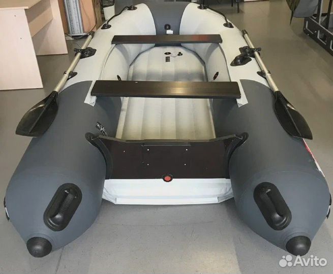 Лодка Таймень NX-3200 нднд; светло-серый-графит