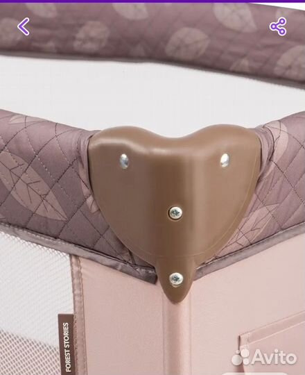 Детская кроватка манеж