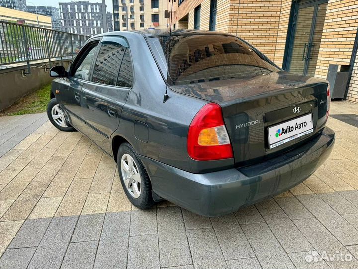 Hyundai Accent 1.5 МТ, 2008, 191 000 км