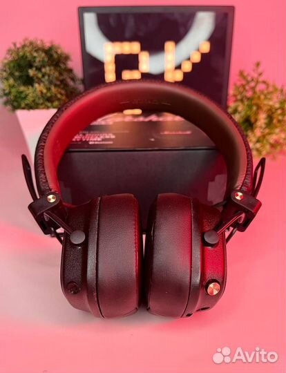 Наушники Marshall Major 4/5 (Черные/Коричневые) +