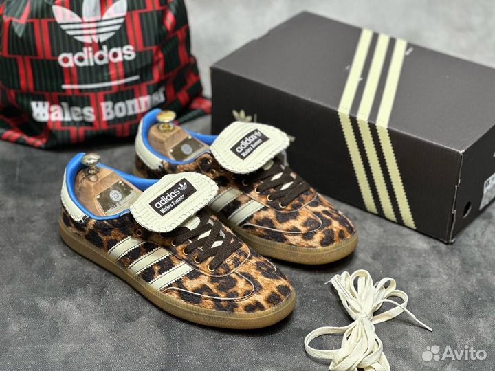 Кроссовки adidas samba Леопард размер 38