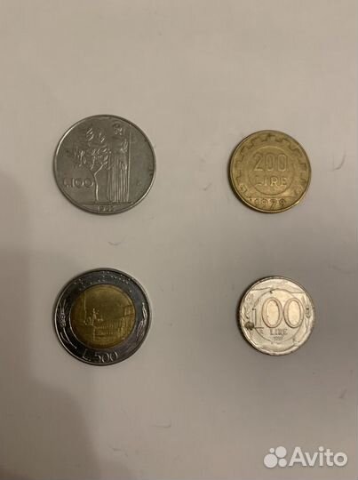 Итальянские лиры