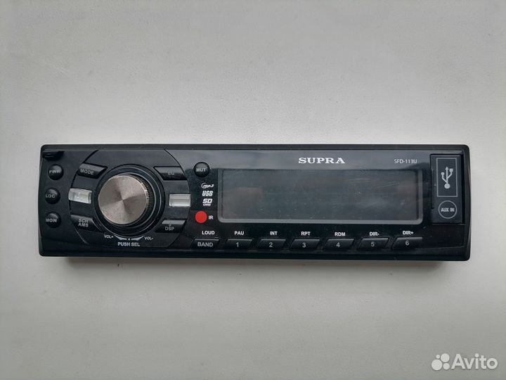 Автомагнитола Supra SFD-113U
